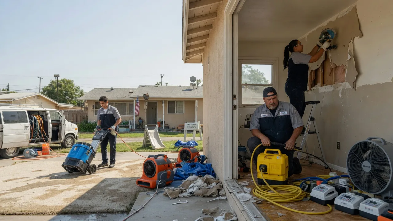 Water Damage Restoration in Mount Olive, NC near me